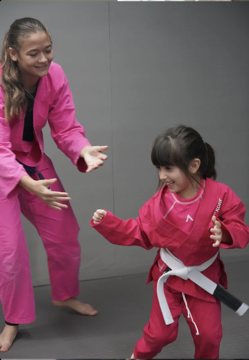 Crianças na Gracie Kore